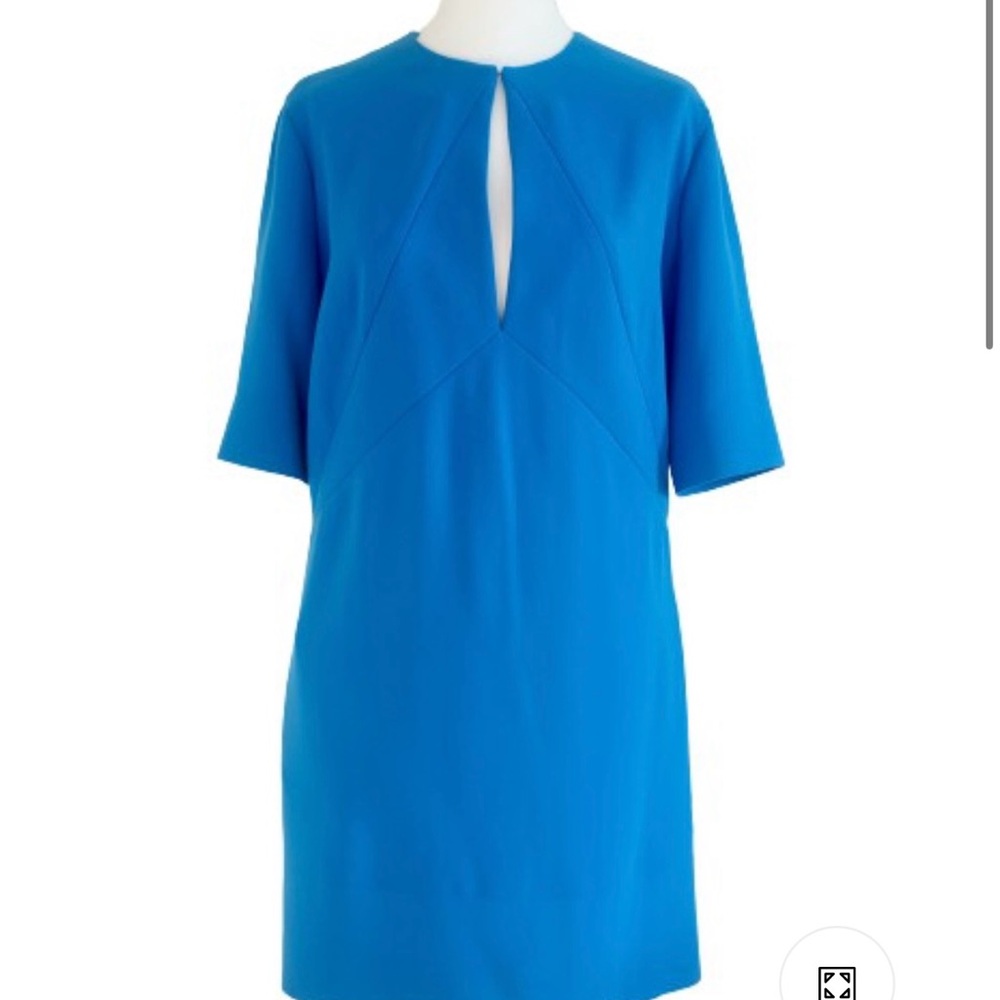 Elegant Blue Dress Balenciaga